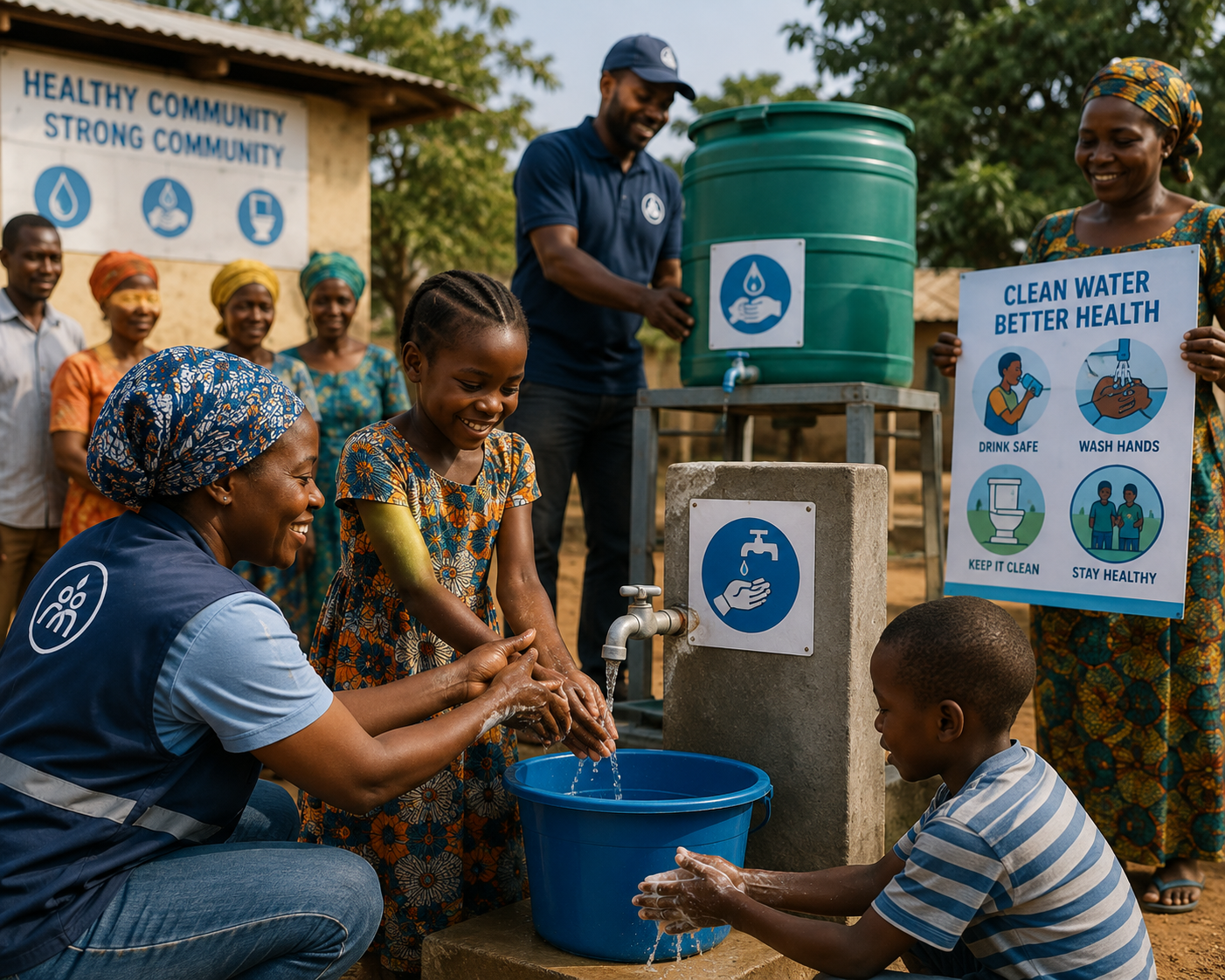 African community water, sanitation and hygiene practitioners