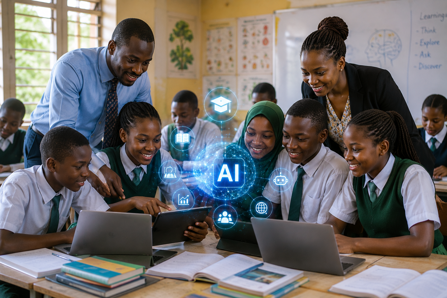 Teachers and educators learning to use artificial intelligence in education